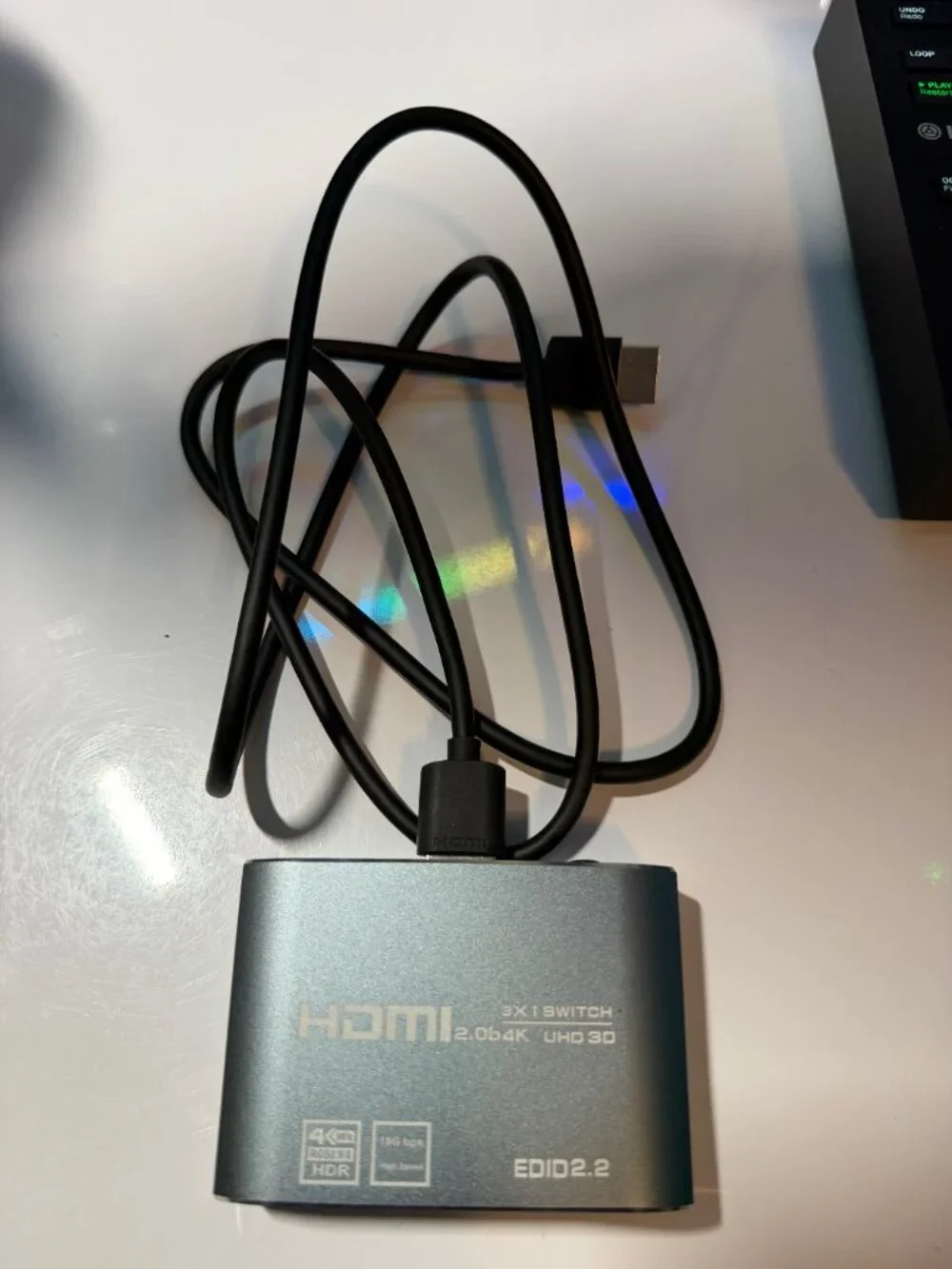 avedio links HDMI Switch 3 in 1 Out 4K@60Hz Aluminum Alloy